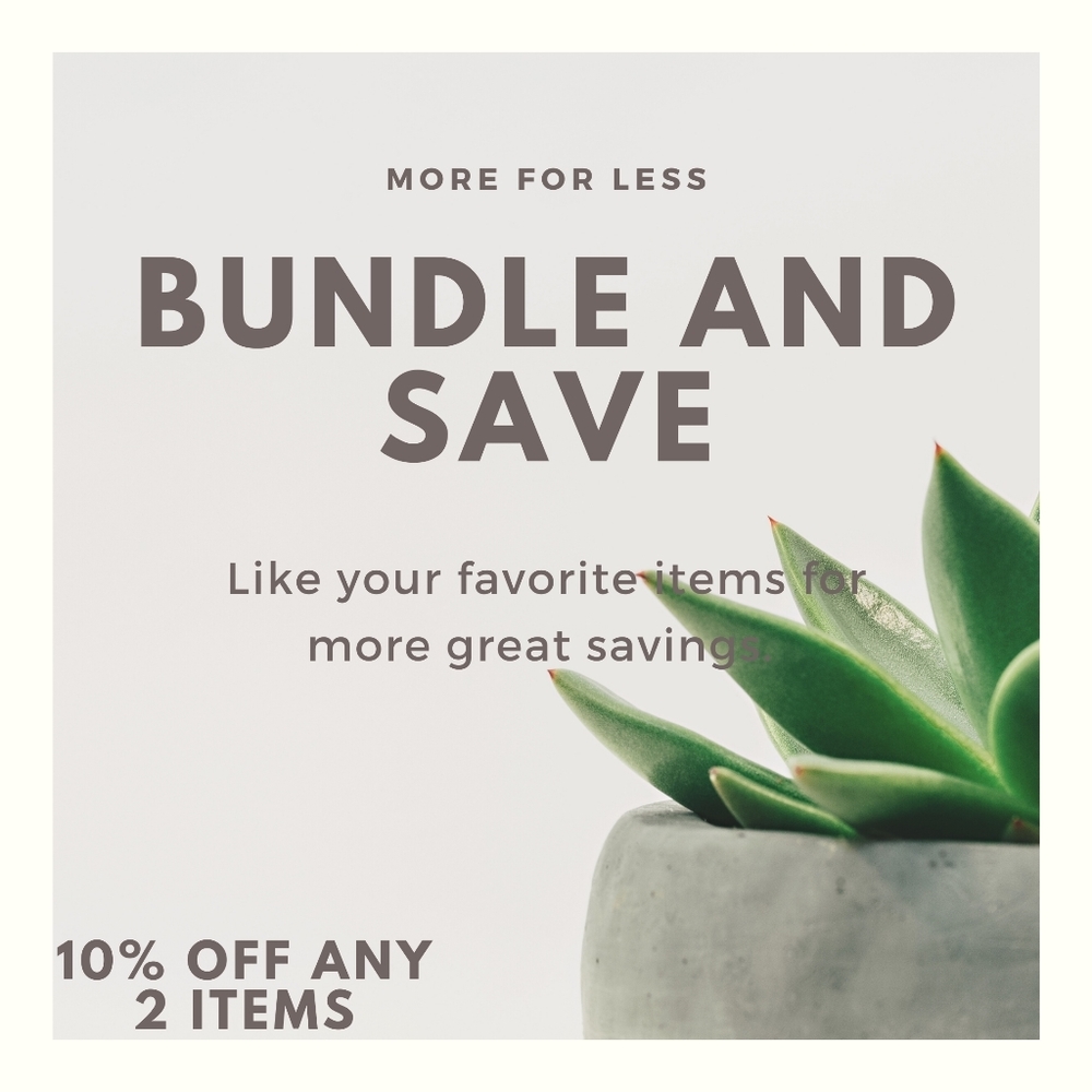 SALE: BUNDLE AND SAVE